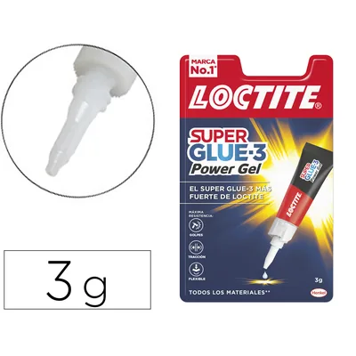 LOCTITE Pegamento Loctite Power Gel 3 G Adhesivo Instantaneo Unidad