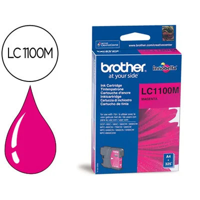BROTHER Ink-jet Brother LC-1100M Magenta 325 Pag