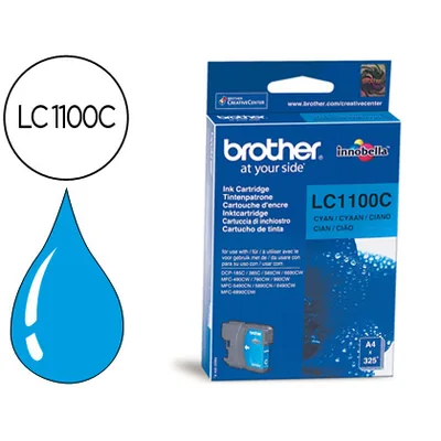BROTHER Ink-jet Brother LC-1100C Cyan 325 Pag