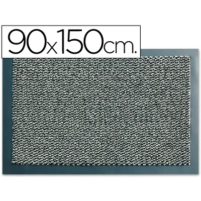 PAPERFLOW Alfombra Fast-paperflow Antipolvo Lavable Gris 90X150 CM