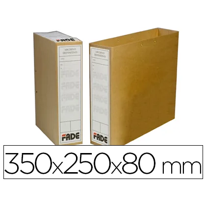 Bolsa Archivo Definitivo Fade Folio Kraft Bicolor