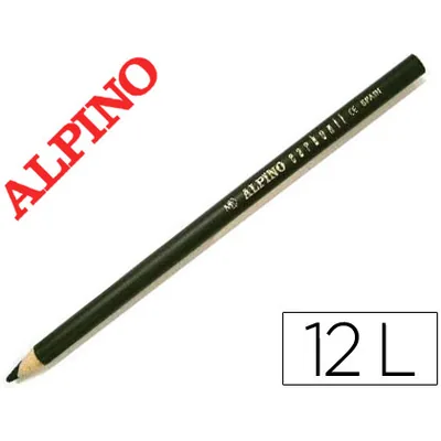 ALPINO Lapices Alpino Carbonil Caja de 12 Unidades