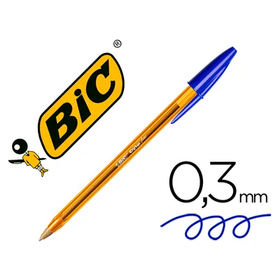 BIC Boligrafo Bic Cristal Punta Fina Azul