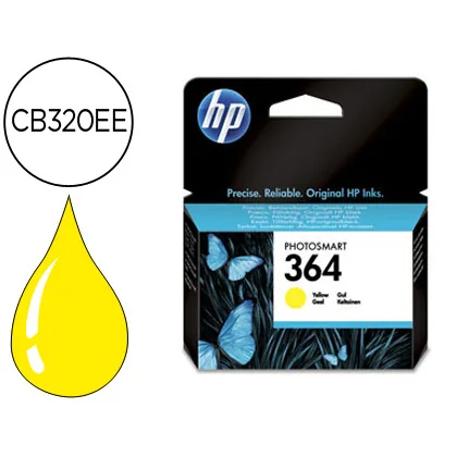 Ink-jet Hp 364 Amarillo Photosmart Premium - C309A / Series C5300 / C6300 / B8500 / D5400 -300PAG