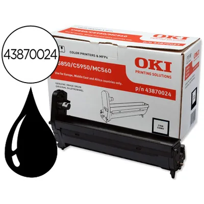 OKI Tambor Oki C5850/5950 Negro 20000 Paginas