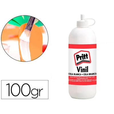PRITT Pegamento Cola Vinilica Pritt Blanca Bote de 100 G