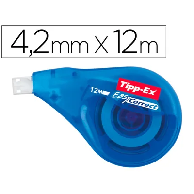 TIPP-EX Corrector Tipp-Ex Easy Lateral 4,2 MM X 12 M