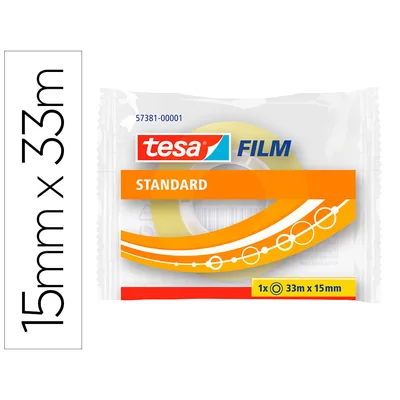 TESA Cinta Adhesiva Tesa Standard 33 M X 15 MM
