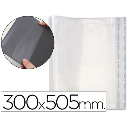 Forralibro Pp Ajustable Adhesivo 300X550 MM
