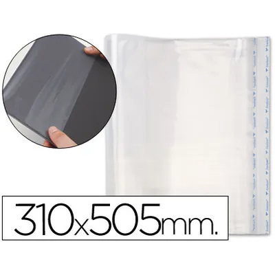 SADIPAL Forralibro Pp Ajustable Adhesivo 310X505 MM