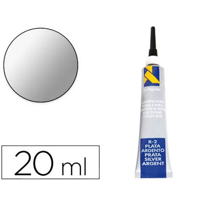 LA PAJARITA Contorno Relieve la Pajarita Plata R-2 Tubo 20 ML