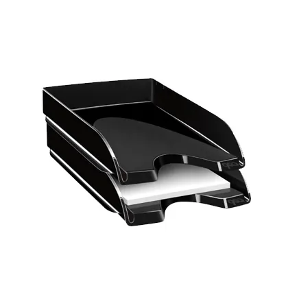 Bandeja Sobremesa Cep Plastico Negra 348X257X66 MM