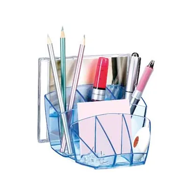 CEP Organizador Sobremesa Cep Confor Ice Blue Plastico Transparente Celeste