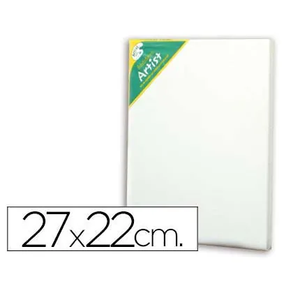 Bastidor Artist 3F Lienzo Grapado Trasero Algodon 100% 27X22 CM