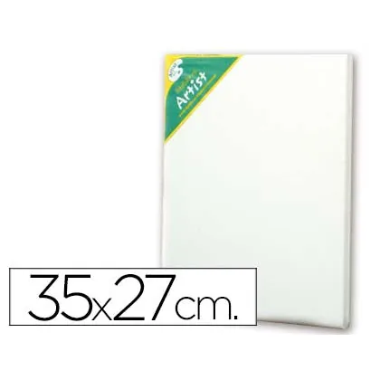Bastidor Artist 5F Lienzo Grapado Trasero Algodon 100% 35X27 CM