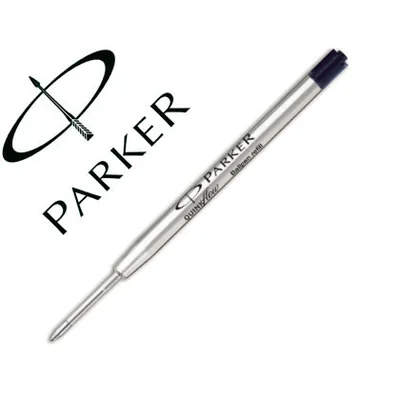 PARKER Recambio Boligrafo Parker Negro Medio