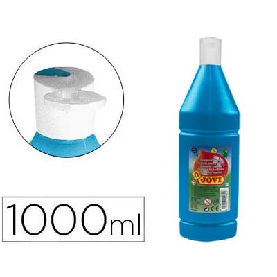 JOVI Tempera Liquida Jovi Escolar 1000 ML Azul Cyan