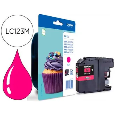 BROTHER Ink-jet Brother DCP-J132W/152W /552DW/752DW MFC-J740DW/650DW/870DW MFC-J4410DW/4510DW Magenta 600 Pag