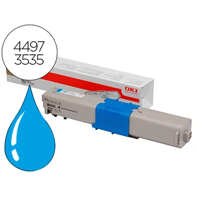 OKI Toner Oki C301DN/C321DN Cian 1500 Pag