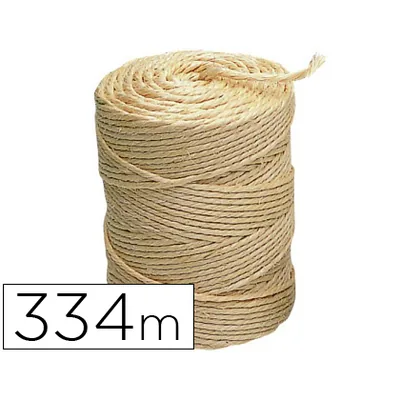 LIDERPAPEL Cuerda Sisal Liderpapel 3 Cabos Rollo 2 KG