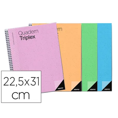 ADDITIO Cuaderno Triplex Catalan Additio Evaluacion Continua Plan Semanal Tutorias 6 Fundastransparentes 225X310 MM