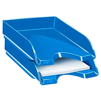 CEP Bandeja Sobremesa Cep Plastico Azul 257X348X66 MM