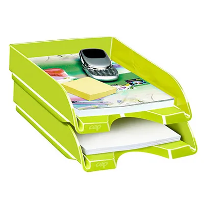 CEP Bandeja Sobremesa Cep Plastico Verde 257X348X66 MM