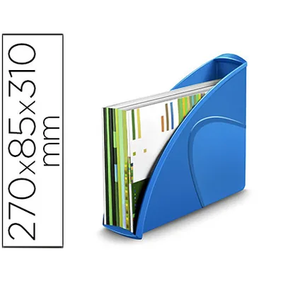 CEP Revistero Cep Plastico Uso Vertical / Horizontal Azul 85X270X310 MM