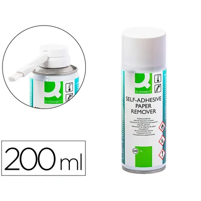 Q-CONNECT Limpiador de Pegamento Q-Connect para Etiqueta Adhesiva Bote de 200 ML