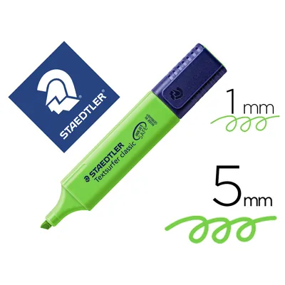 STAEDTLER Rotulador Staedtler Textsurfer Classic 364 Fluorescente Verde
