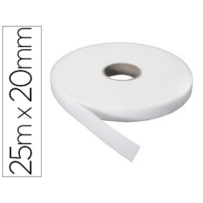 SUMO DIDACTIC Velcro Adhesivo Sumo Didactic Suave Rollo 25 M X 20 MM