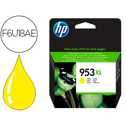 Ink-jet Hp 953XL Officejet Pro 7730-7740/8710/8715 /8720/8725/8730/8740/ 8745 Amarillo 1.450 Paginas