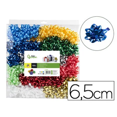 FANTA Lazo Liderpapel Fantasia Maxi Metalizado Colores Surtidos