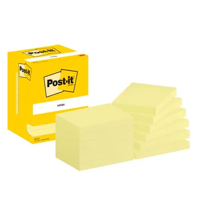 POST-IT Bloc de Notas Adhesivas Quita y Pon Post-It 76X102 MM con 100 Hojas 657