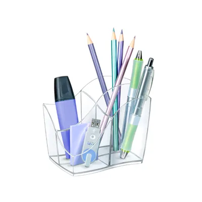 CEP Cubilete Portalapices Cep Gama Ellypse Plastico Transparente 118X89X98 MM