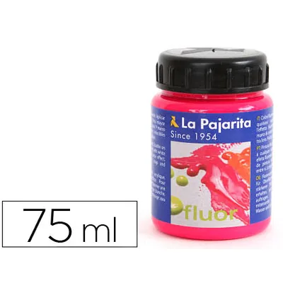 LA PAJARITA Pintura Acrilica la Pajarita F-04 Magenta Fluorescente 75ML