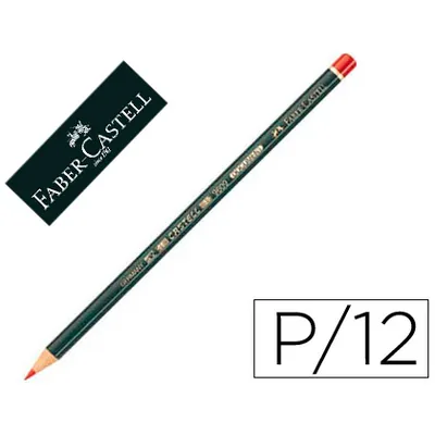 FABER CASTELL Lapices Copiativo Faber Castell Rojo Unidad