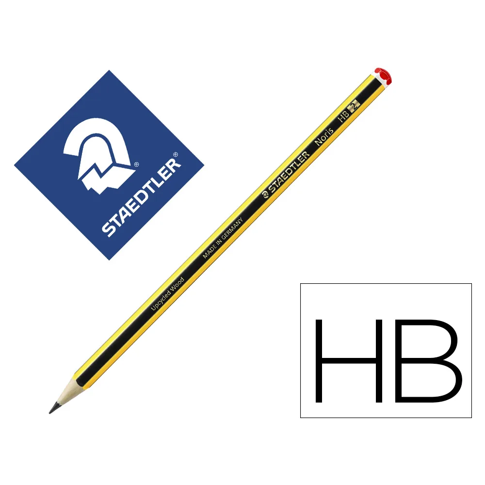 Lapices de Grafito Staedtler Noris n.2 Hb Unidad