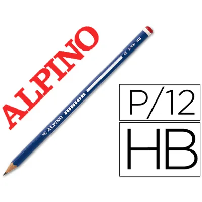 ALPINO Lapices de Grafito Alpino Junior Hb Unidad