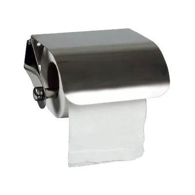 Q-CONNECT Dispensador Q-Connect de Papel Higienico Acero Inoxidable 122X98X45 MM