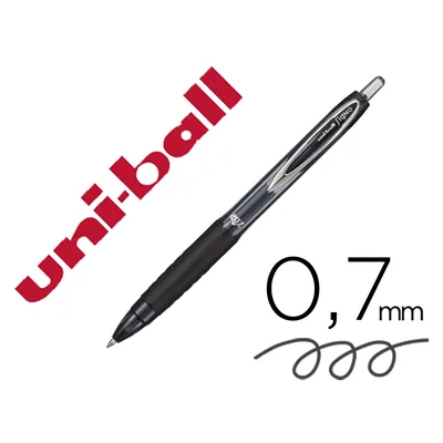 UNIBALL Boligrafo Uni-ball Signo 207E Retractil 0,7 MM Color Negro