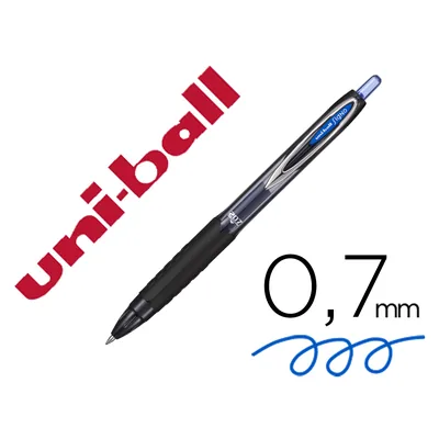 UNIBALL Boligrafo Uni-ball Signo 207E Retractil 0,7 MM Color Azul