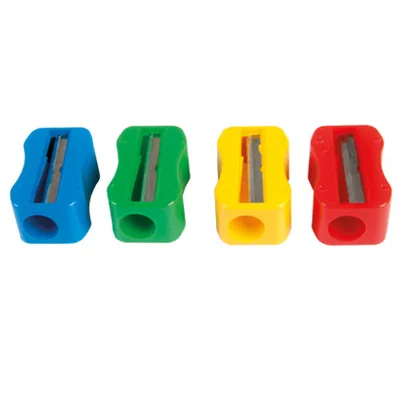 MOR Sacapuntas M+r de Plastico 1 Uso Sin Tornillo Forma Rectangular Ergonomica