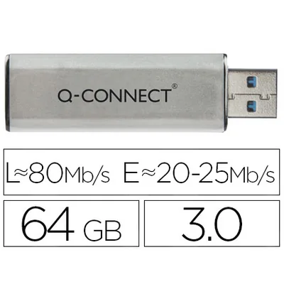 Q-CONNECT Memoria Usb Q-Connect Flash 64 Gb 3.0