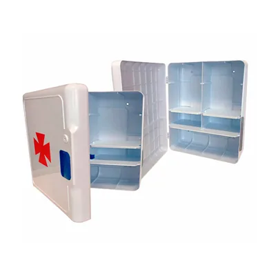 BLANCA Botiquin Plastico Extraduro con Material para Primeros Auxilios 460X340X150 MM