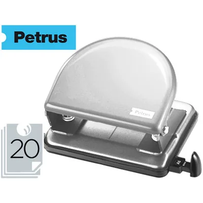 PETRUS Taladrador Petrus 52 C Cromado Capacidad 20 Hojas