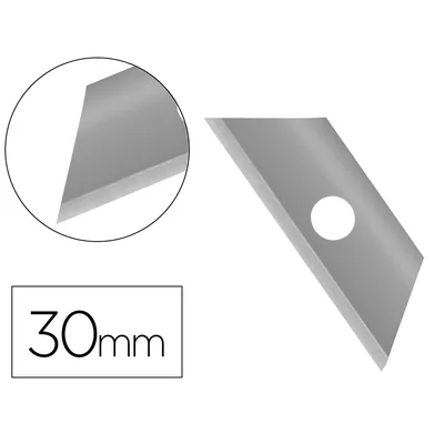 Q-CONNECT Repuesto Cuter Q-Connect Estrecho para Modelo KF16818 Cuchilla 9 MM Blister 10 Unidades