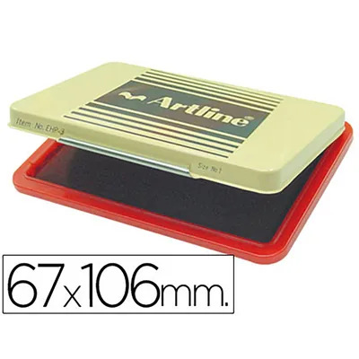 ARTLINE Tampon Artline EHP-3 Rojo Base de Plastico 67X106 MM