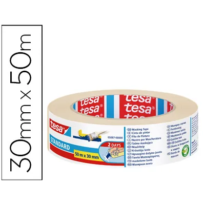 TESA Cinta Adhesiva Tesa para Pintor 50 M X 30 MM
