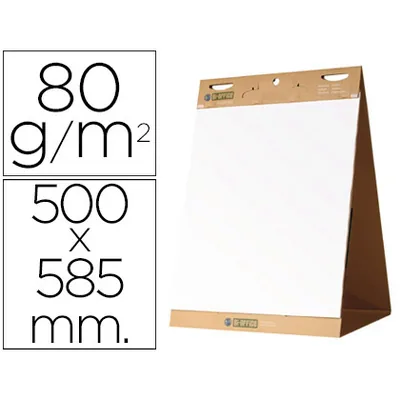 BI-OFFICE Bloc Congreso Bi-Office Liso Autoadhesivo Sobremesa 500X585 MM Papel de 80 G